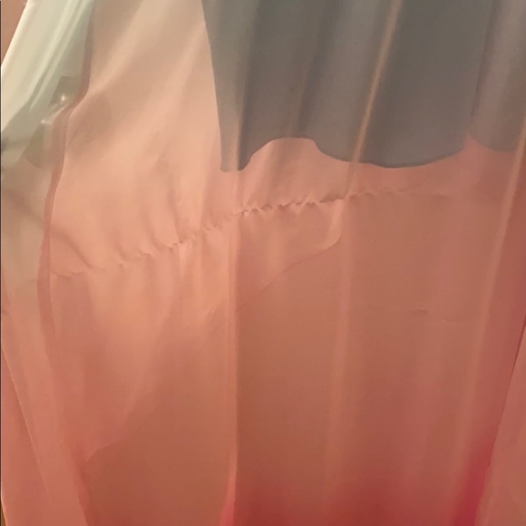 Macy’s Ombré High-Low strapless dress - Picture 3 of 4